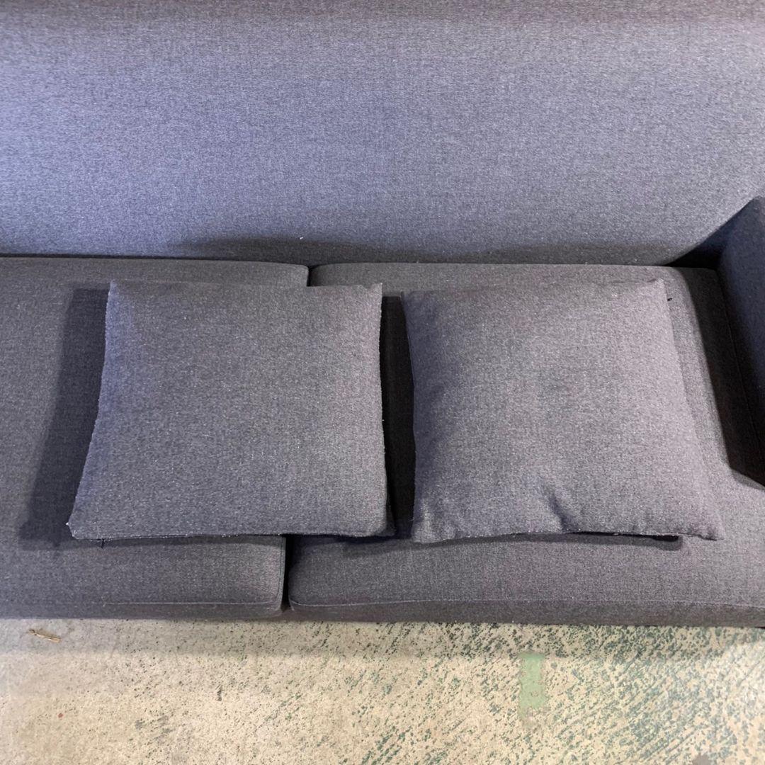 I174\" TIME & STYLE W1800 3人掛け ファブリック ソファ