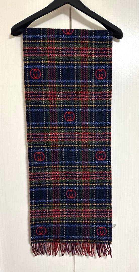 GUCCI★リバーシブルマフラー★