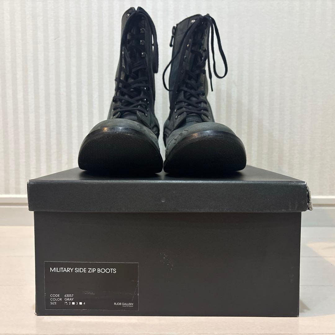 ルードギャラリー レースアップブーツ 26cm RUDE GALLERY