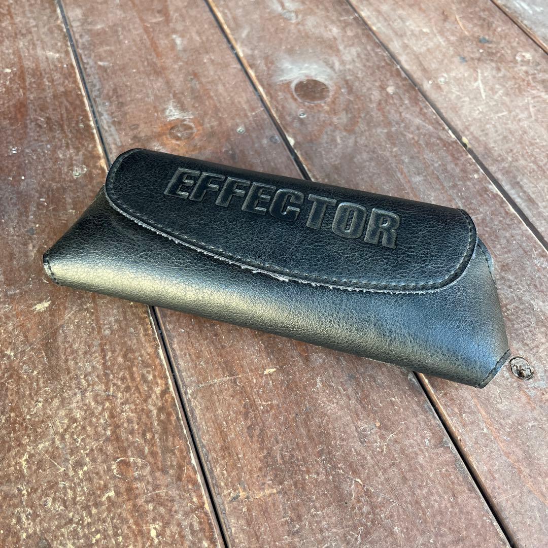 EFFECTOR FUZZ-Sブラック サングラス ケース付き　エフェクター