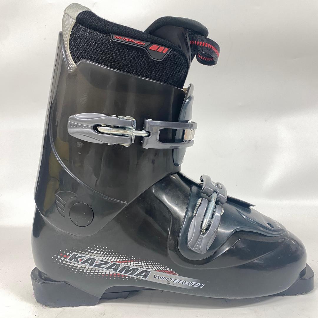 C1015A KAZAMA スキーブーツ 28㎝ ブラック 黒色 ケース付き