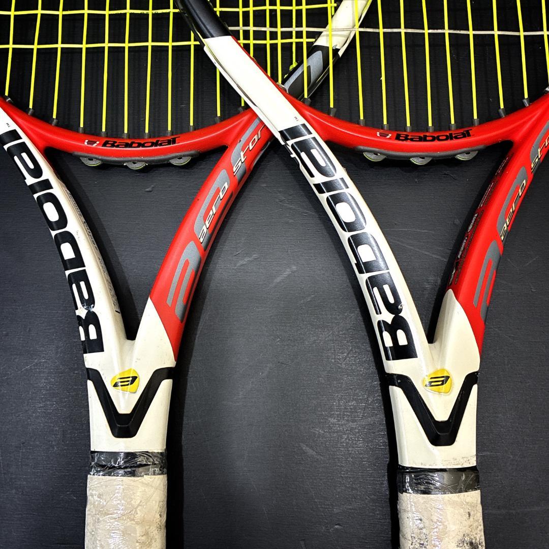 BabolaT aero storm バボラ　硬式テニスラケット　2本セット