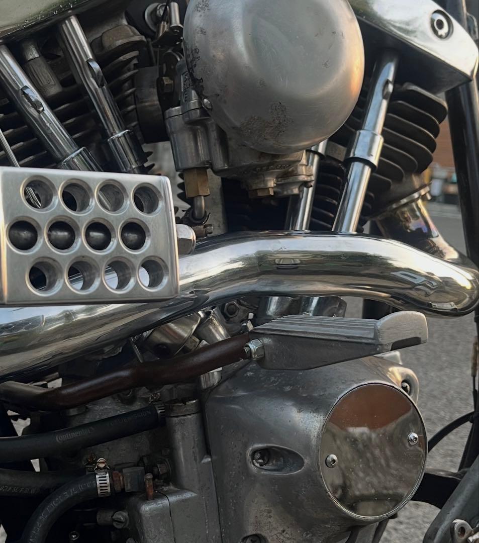 stoop motorcycleショベルヘッド マフラー　ショットガンマフラー