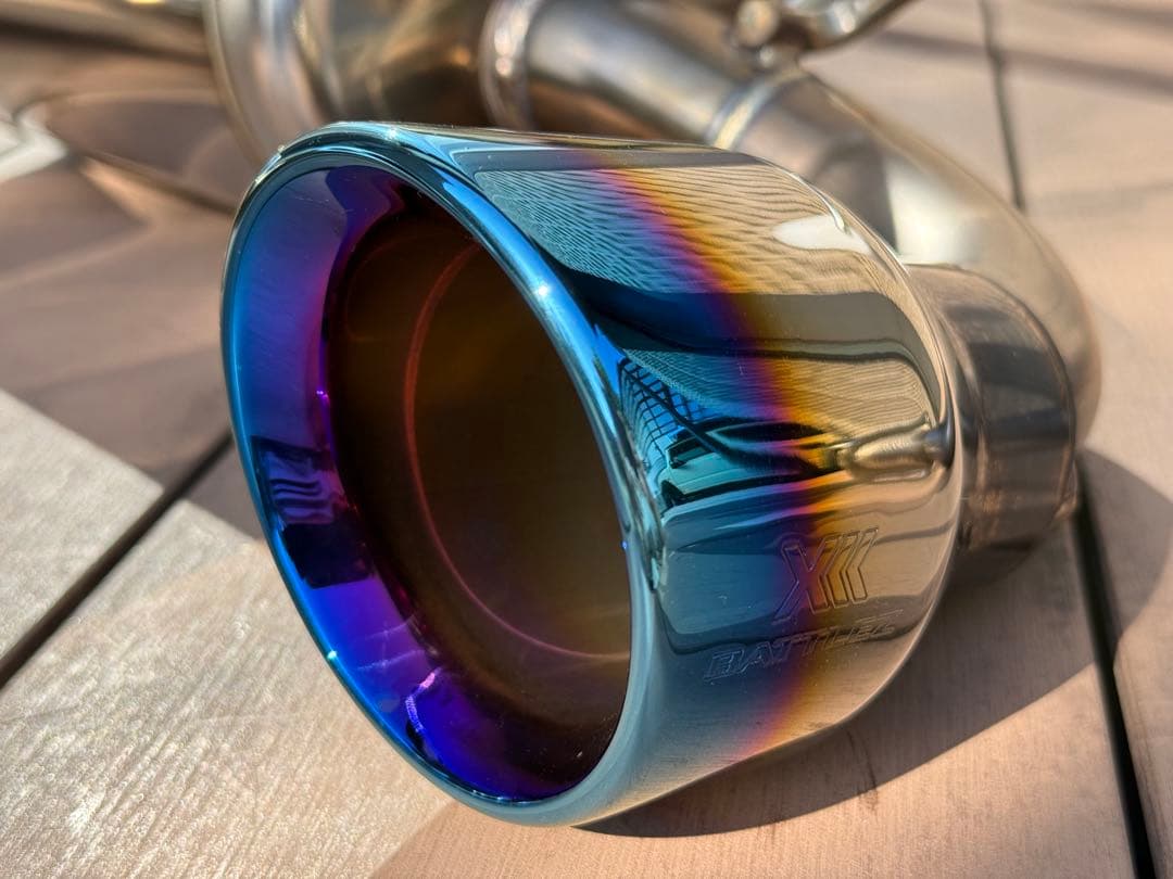 ジャオス　BATTLEZ マフラー ZS TC チタンカラーテール 74 シエラ