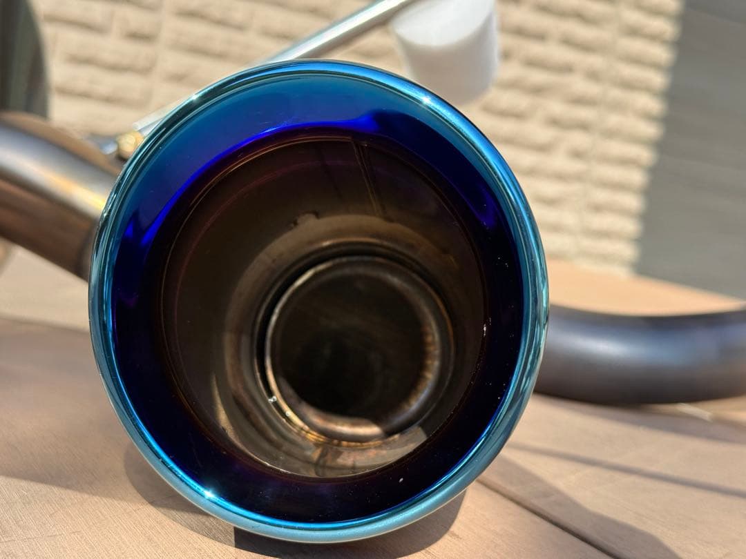 ジャオス　BATTLEZ マフラー ZS TC チタンカラーテール 74 シエラ