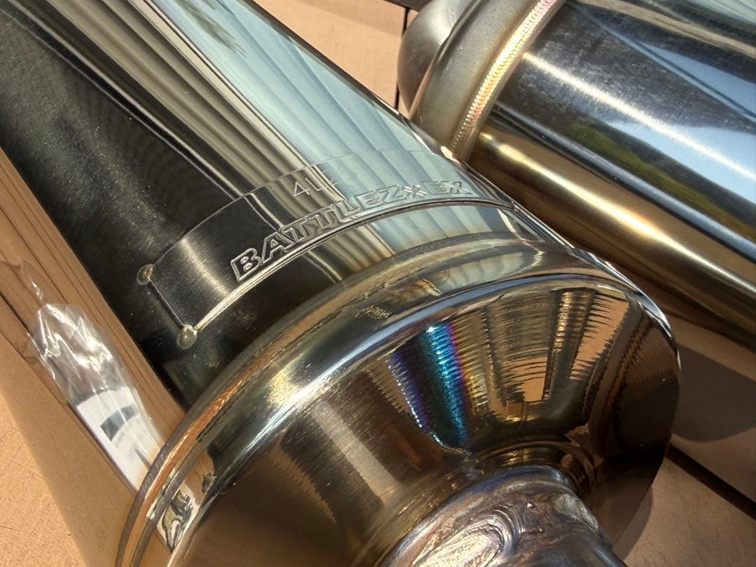 ジャオス　BATTLEZ マフラー ZS TC チタンカラーテール 74 シエラ