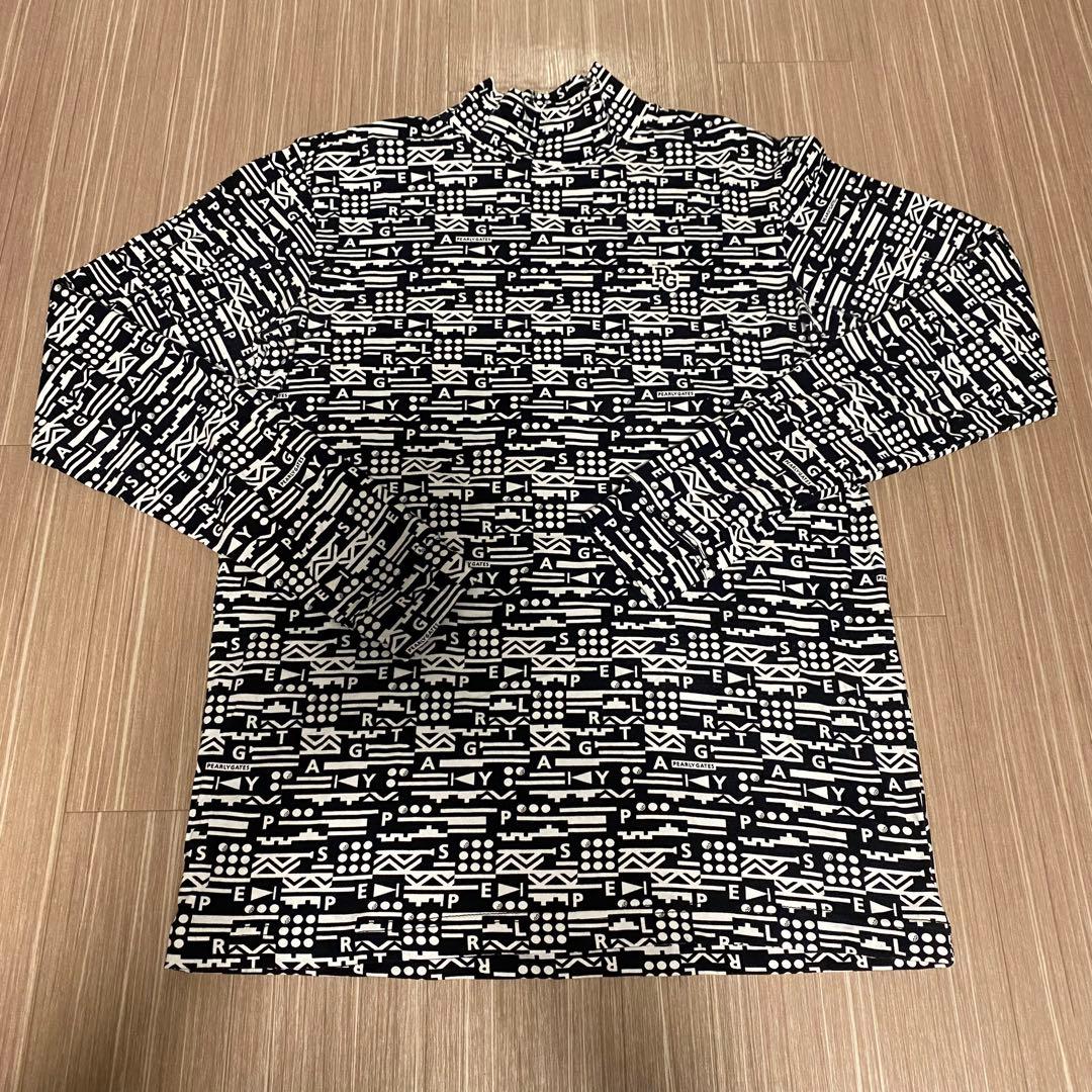 パーリーゲイツ　起毛ベア天竺長袖カットソー　サイズM