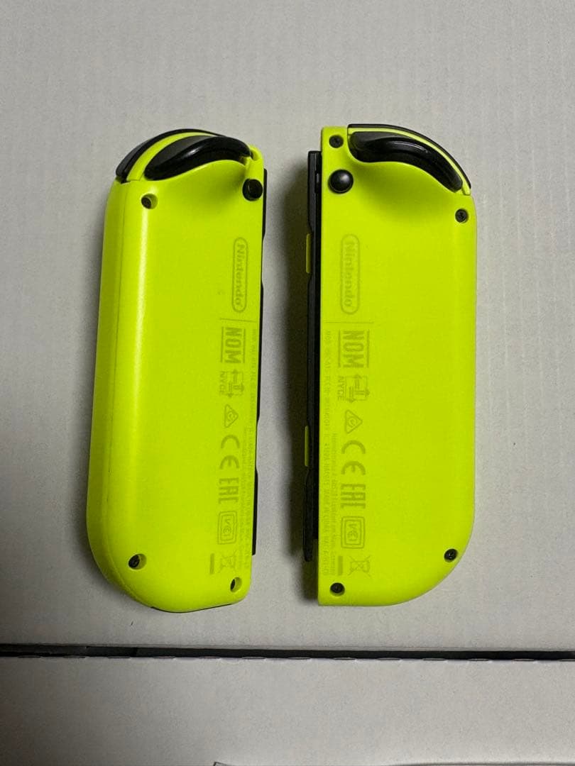 【完全動作品】ニンテンドースイッチ ネオンイエロー（おまけ付き）