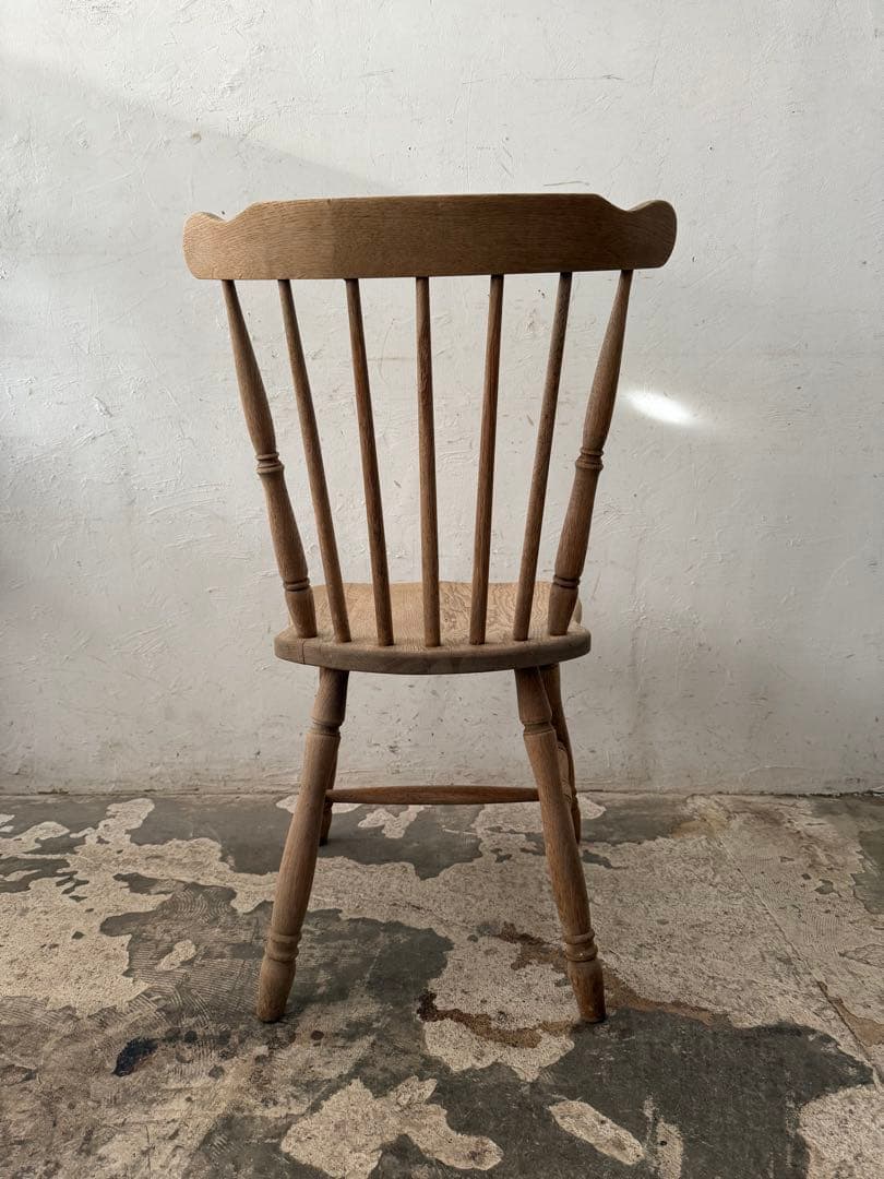 ビンテージ　ダイニングチェア　カフェチェア　剥離加工　no1