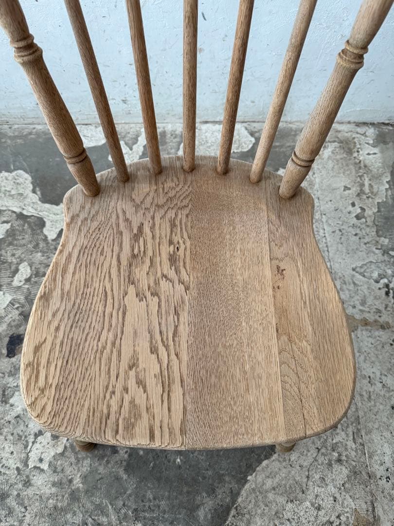 ビンテージ　ダイニングチェア　カフェチェア　剥離加工　no1