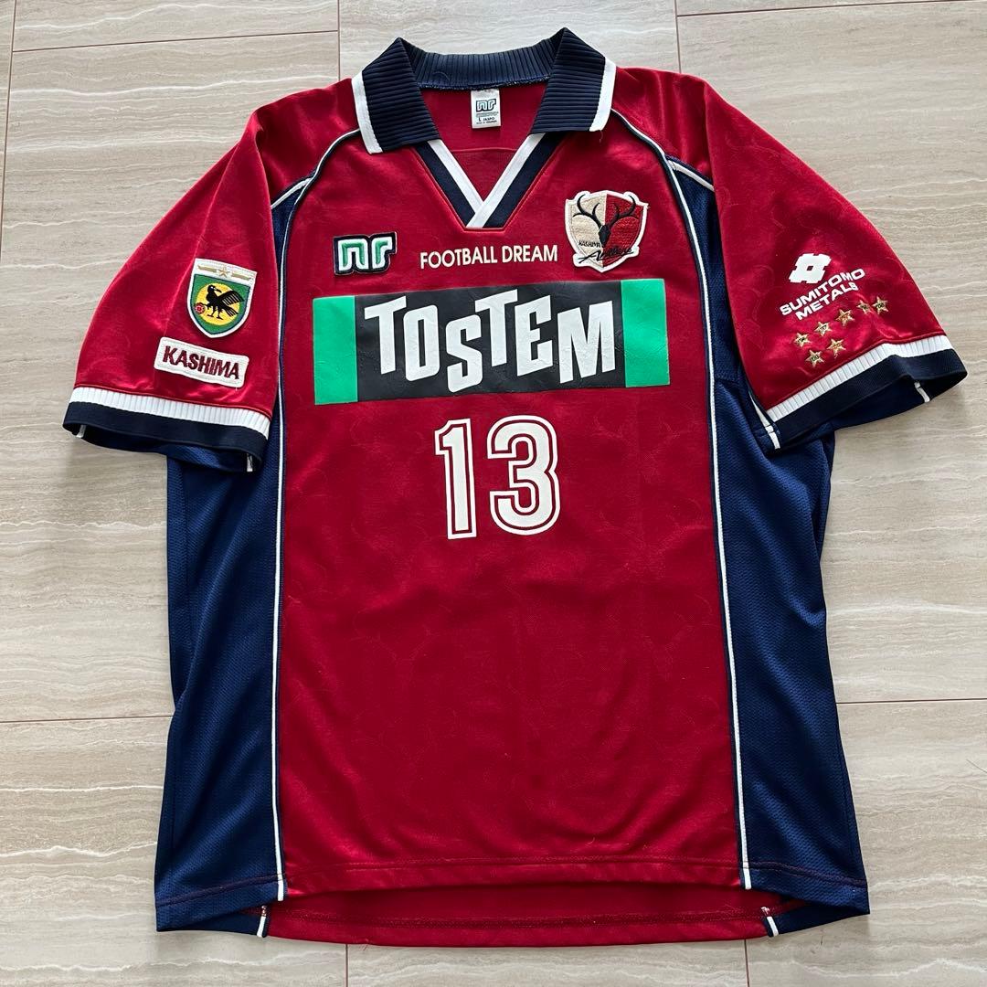 鹿島アントラーズ　2001 ユニフォーム　柳沢敦