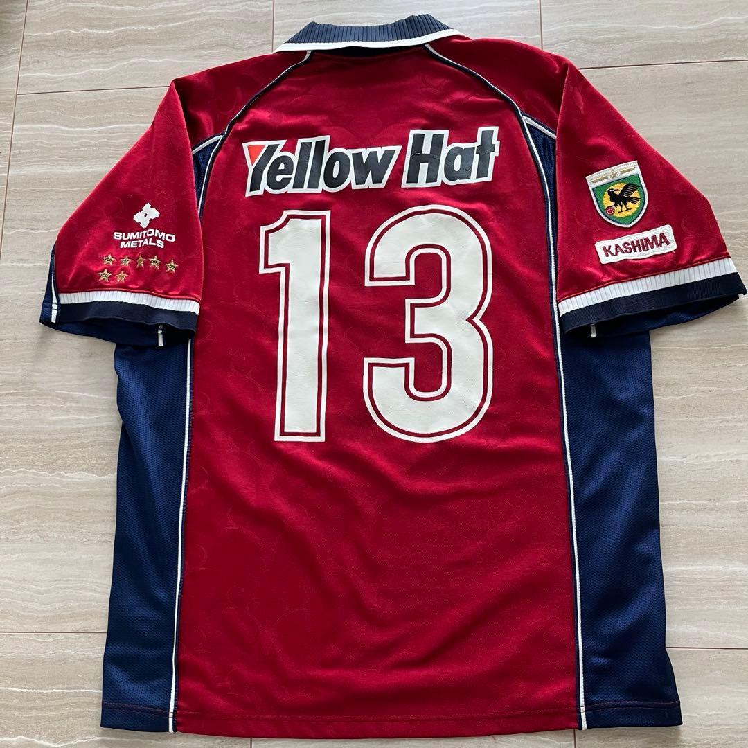 鹿島アントラーズ　2001 ユニフォーム　柳沢敦