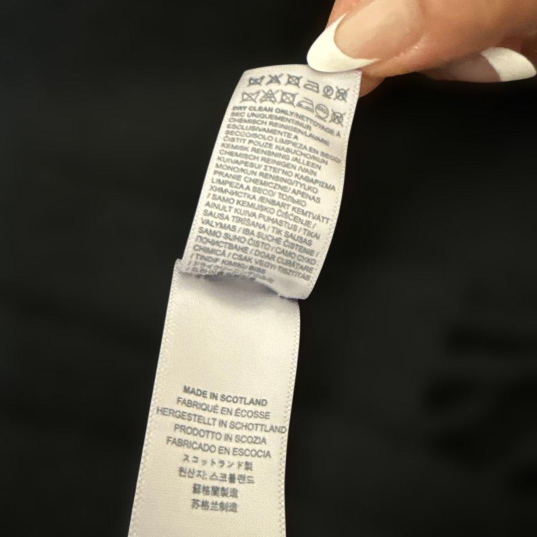 ジョンストンズ大判ストールブラック