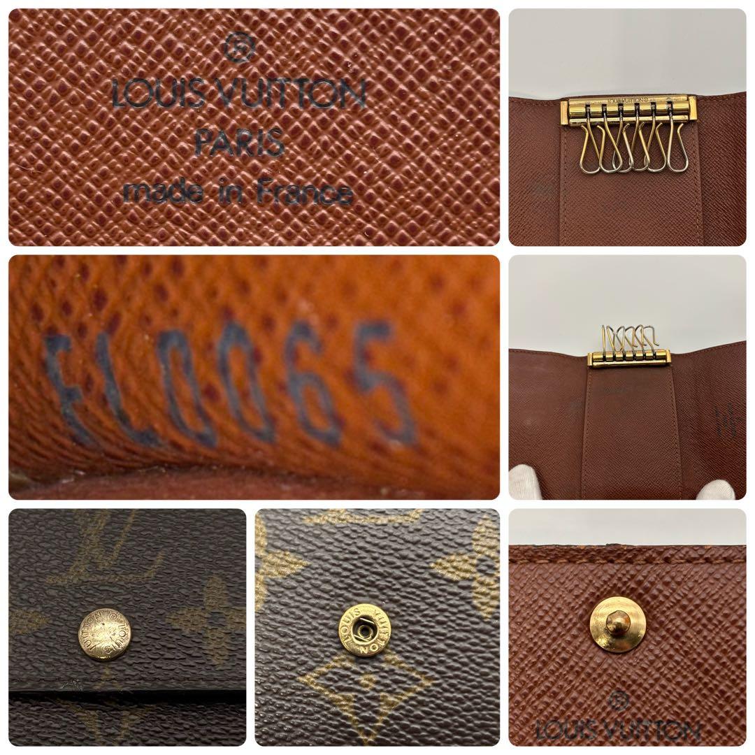 【鑑定済み商品】ルイヴィトン✨キーケース✨モノグラム ミュルティクレ6