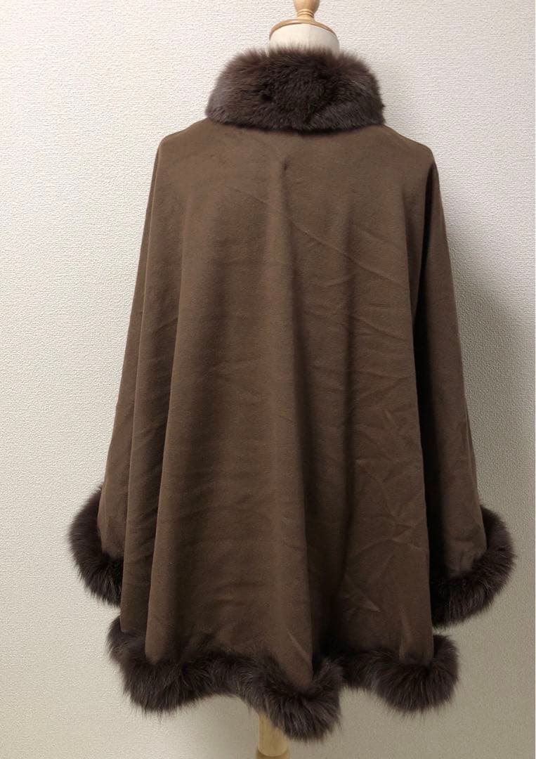 WALTER PELLACCI PUGLIELLI ファーポンチョケープ