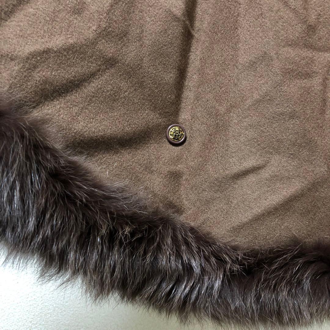 WALTER PELLACCI PUGLIELLI ファーポンチョケープ