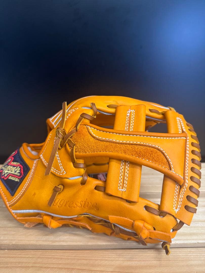型付け済！久保田スラッガー 軟式用グローブ 内野手 定価34,100円