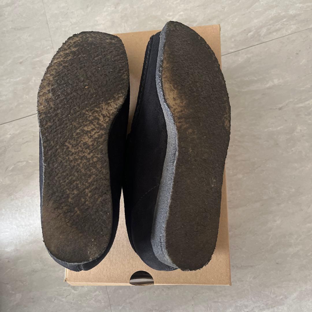 Clarks Wallabee ブラック UK7