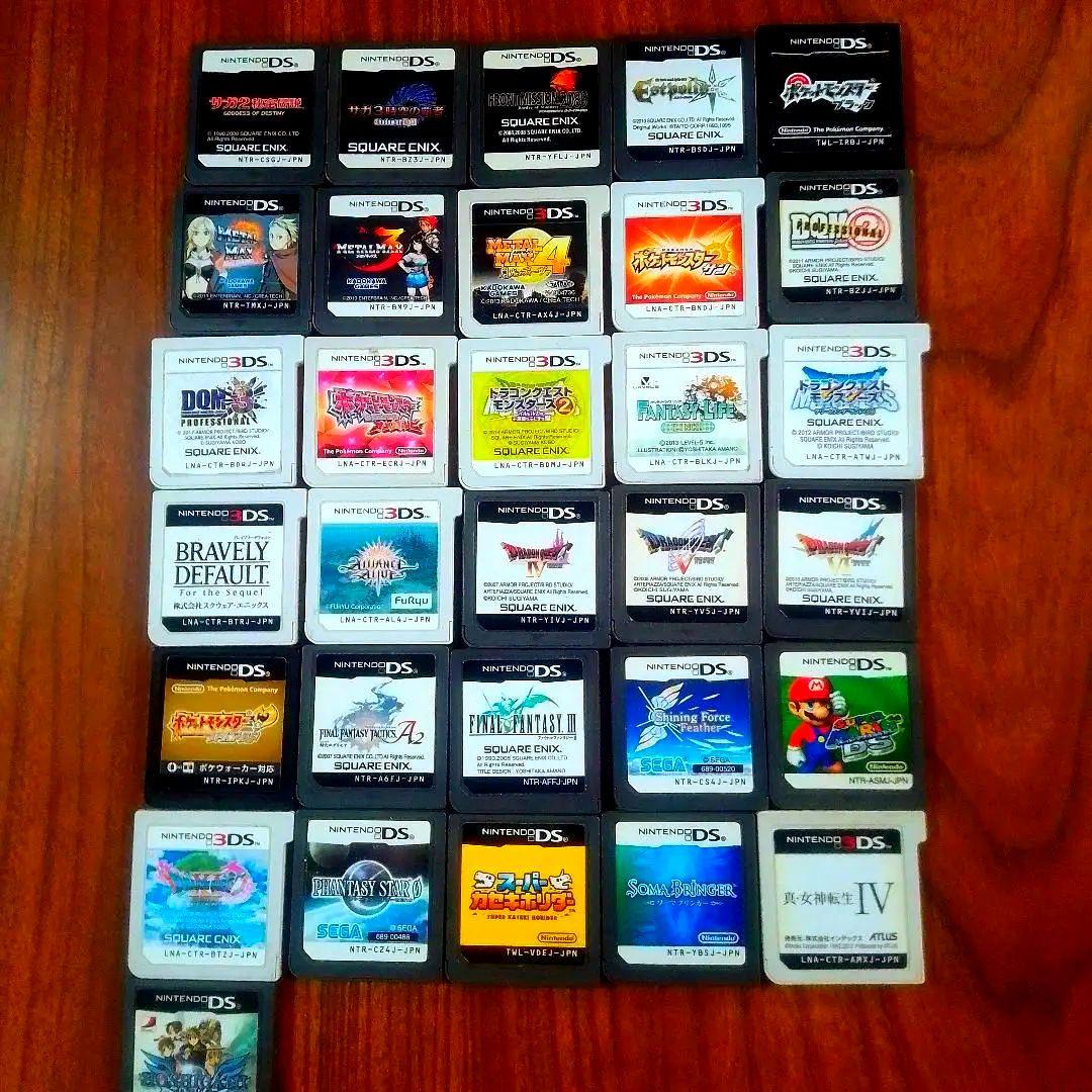 ニンテンドーDSソフト、3DSソフト良作RPGまとめ売り