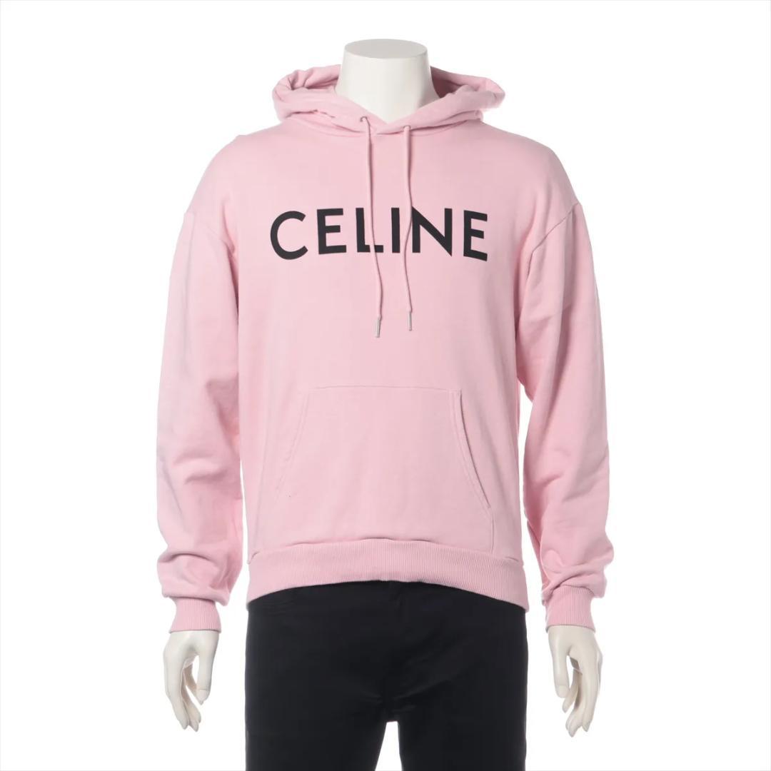 てぃら　セリーヌ パーカー XSサイズ ピンク エディ期 CELINE
