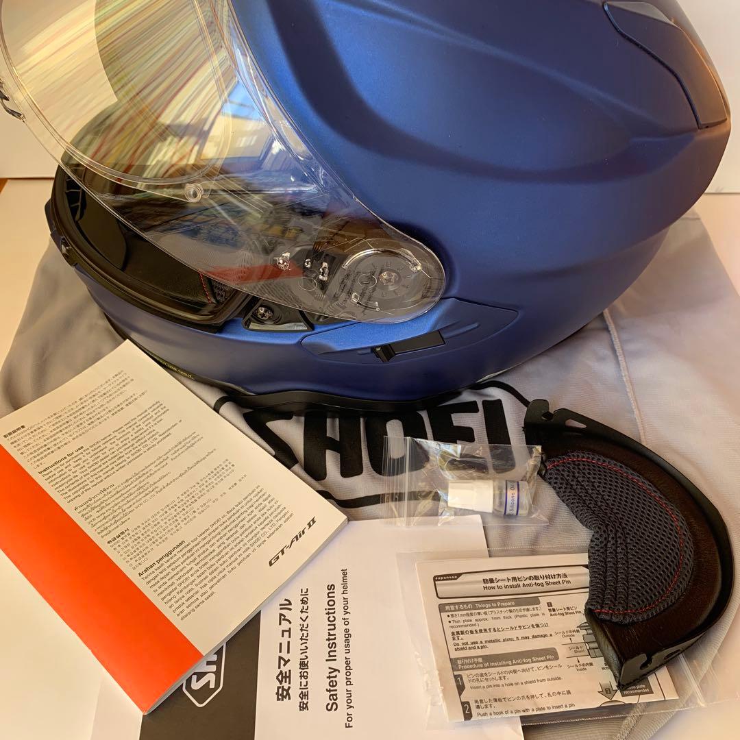 SHOEI GT-Air2 フラットブルーメタリック　XLサイズ