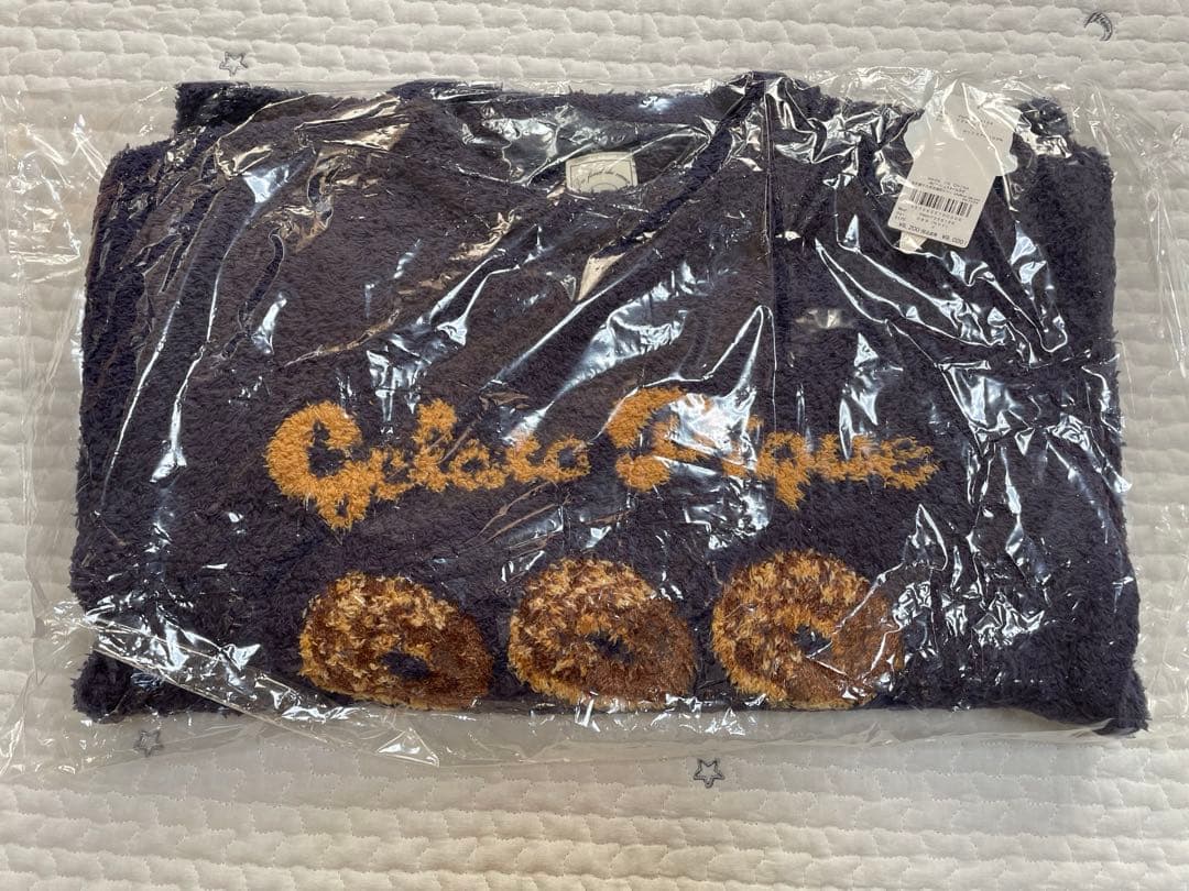 【新品】ジェラートピケ　ドーナツジャガードプルオーバー　ネイビー