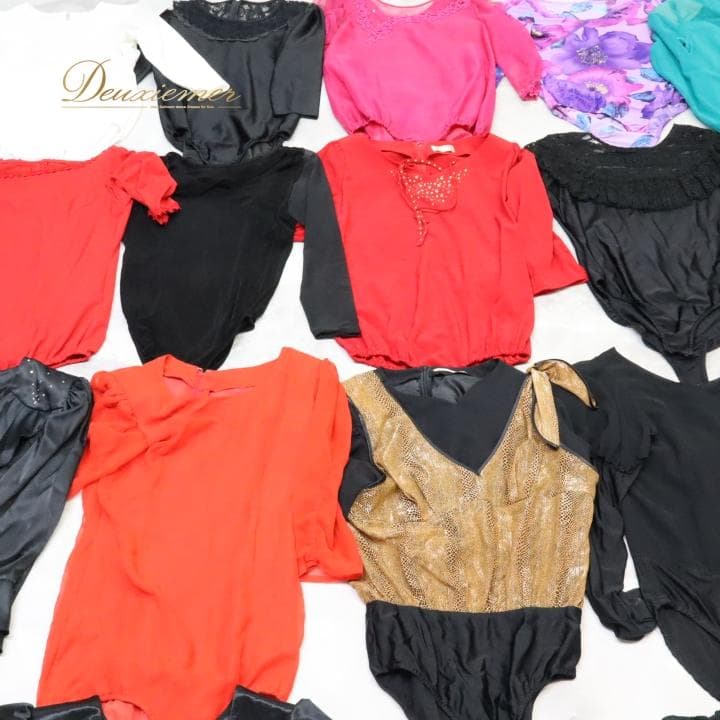 【美品 社交ダンス 衣装 レッスン着 30点 以上セット】ブラウス トップス