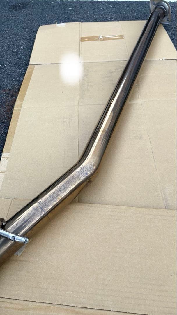 ロッソモデロ ARMS GTセンターパイプ 純正リアマフラー用 GR86 BRZ