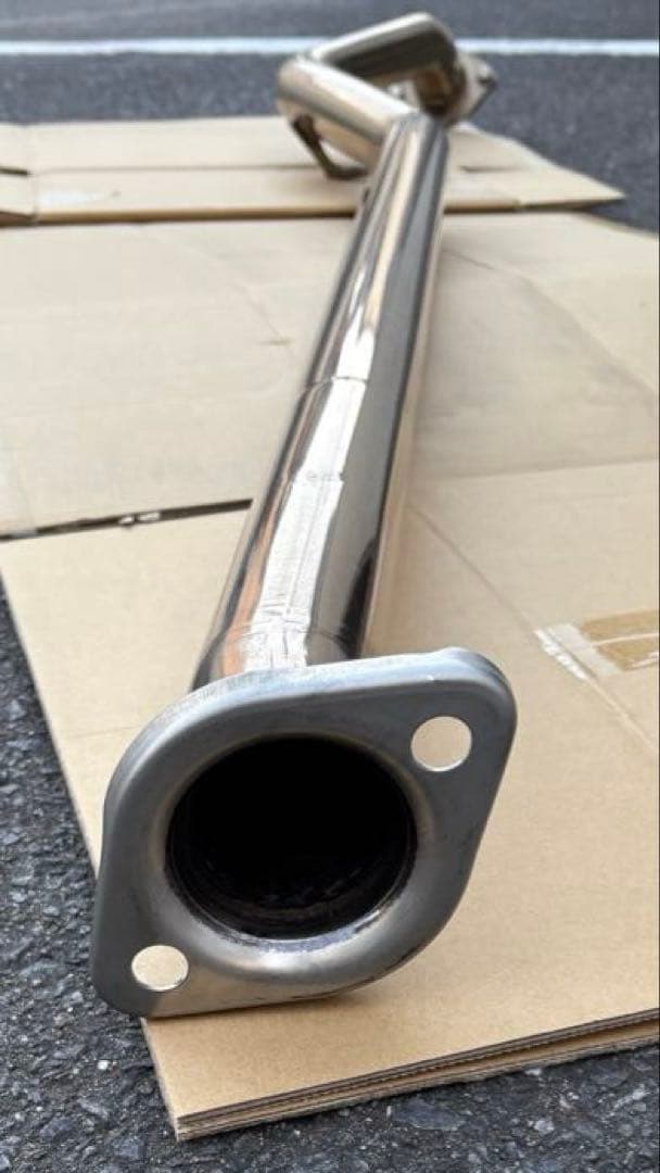 ロッソモデロ ARMS GTセンターパイプ 純正リアマフラー用 GR86 BRZ