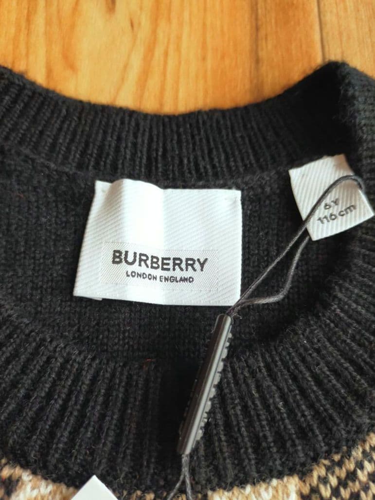 新品　6Y116cm＊バーバリー　ワンピース