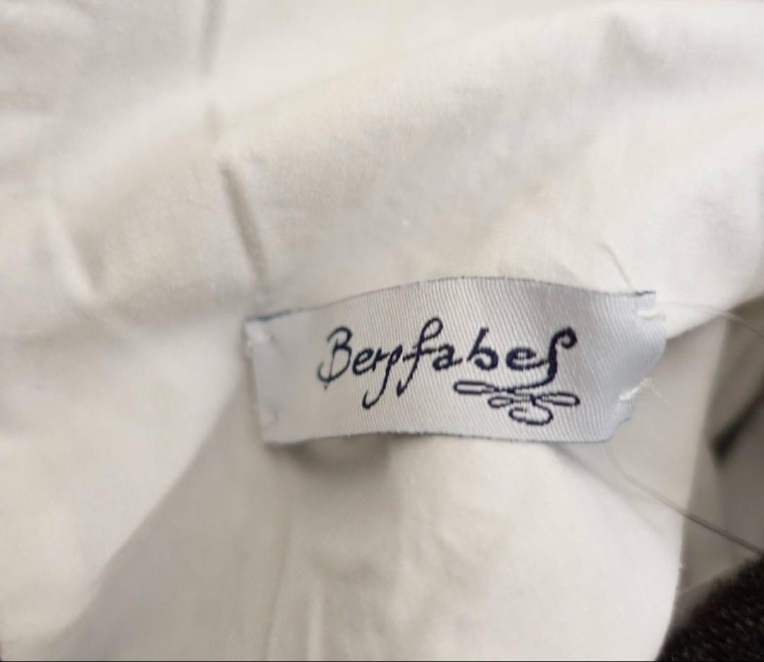 Bergfabel ロングコート　ブラウンミックス