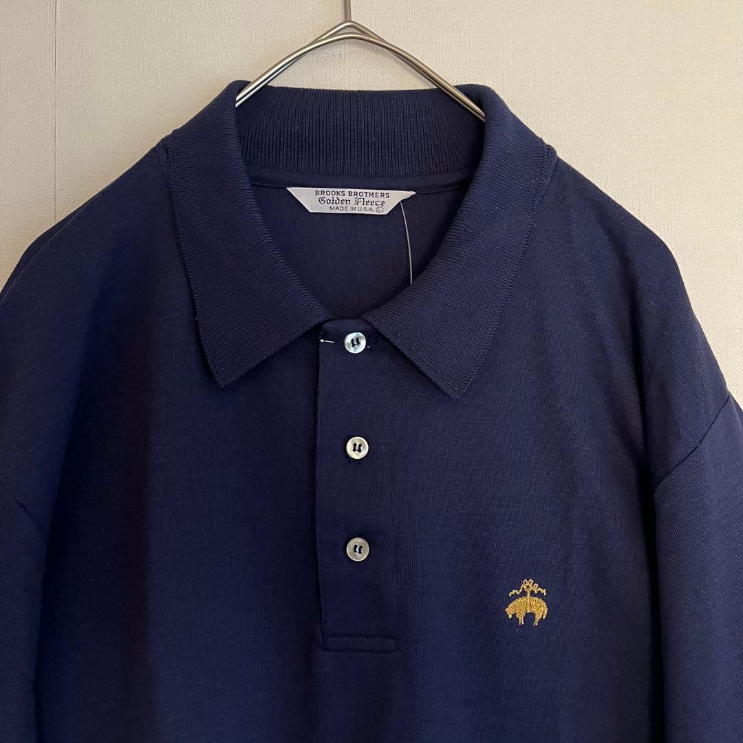 【超レア★新品未使用USA製★デッドストック】ブルックスブラザーズ長袖ポロシャツ