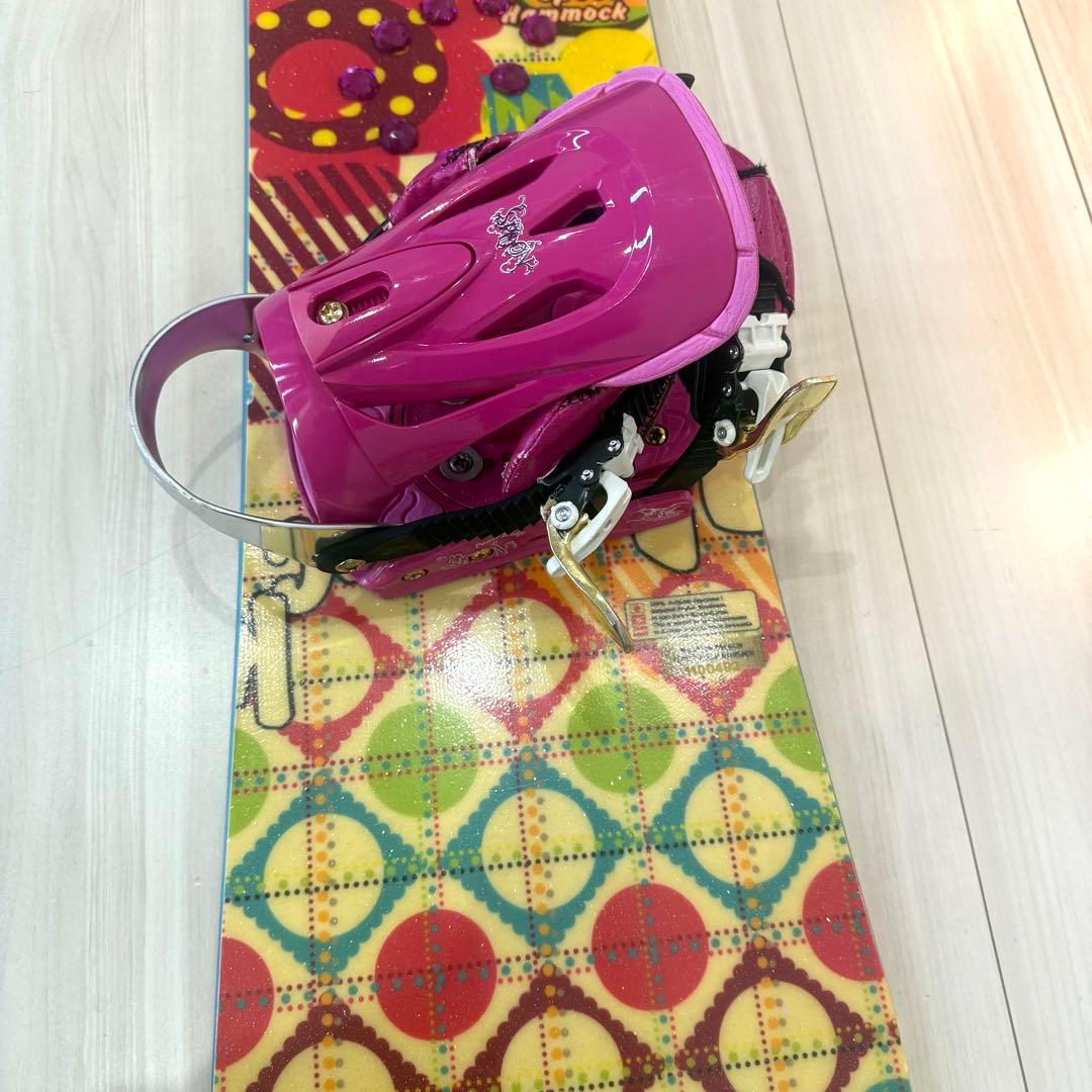 SPOON スノーボード　スノボービンディングセット　サイズ約147cm