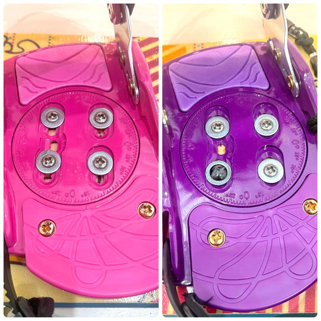 SPOON スノーボード　スノボービンディングセット　サイズ約147cm