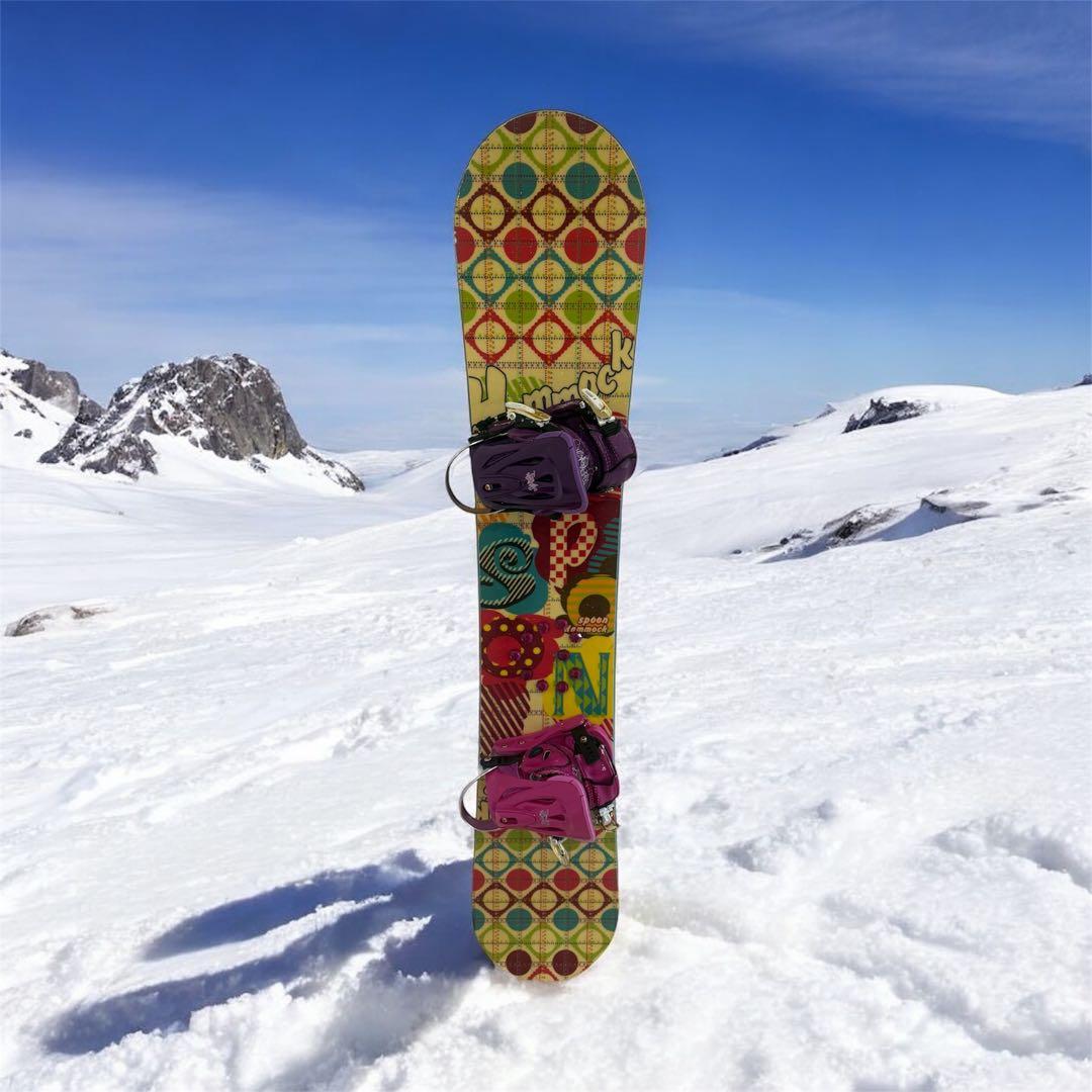 SPOON スノーボード　スノボービンディングセット　サイズ約147cm