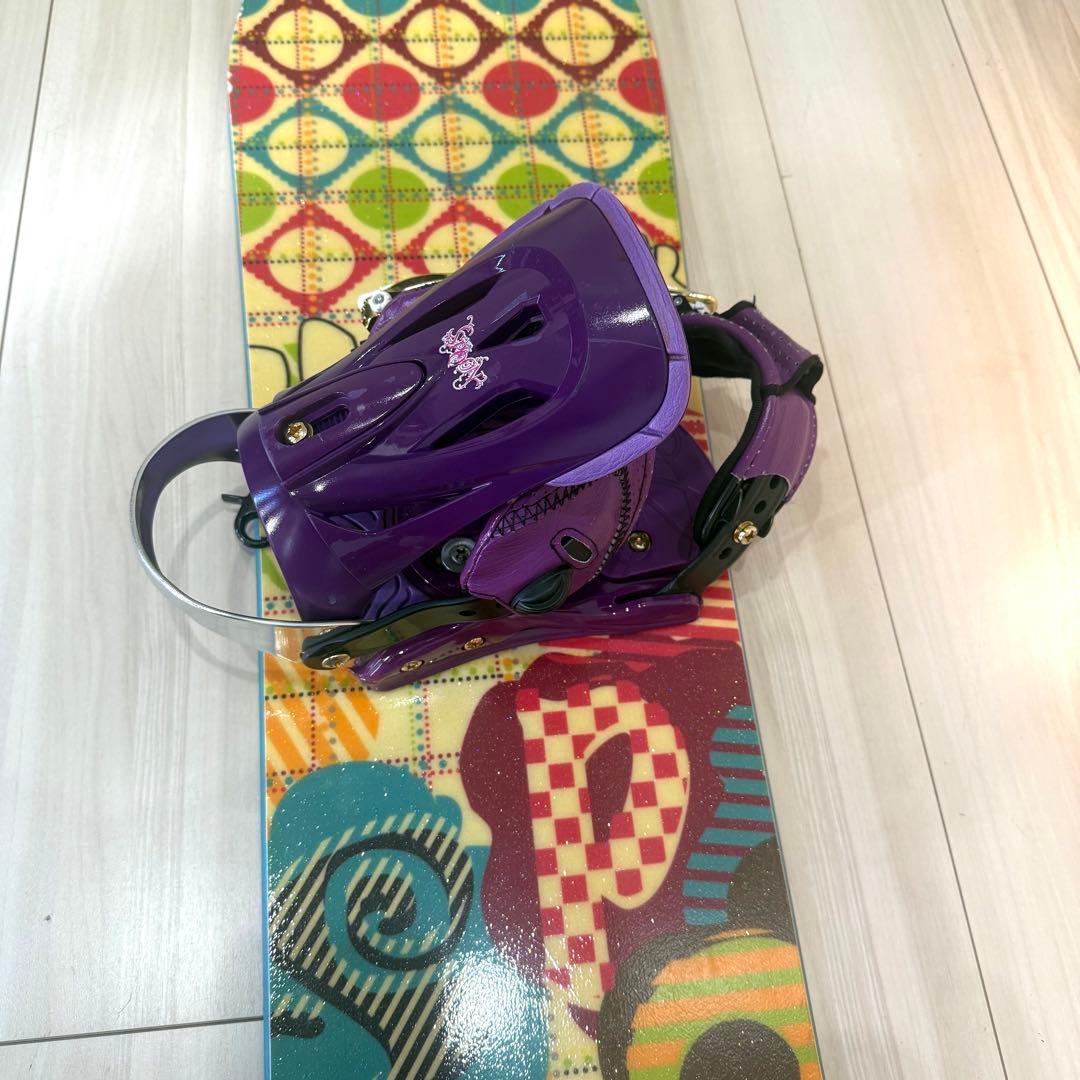 SPOON スノーボード　スノボービンディングセット　サイズ約147cm