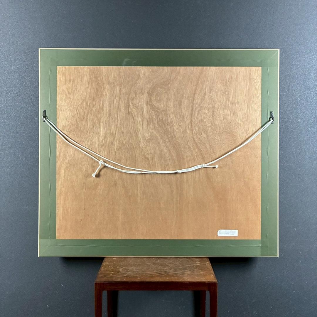 美品 ミッシェル・バテュ「フォーシーズン秋」シルクスクリーン 大作 直筆サイン入