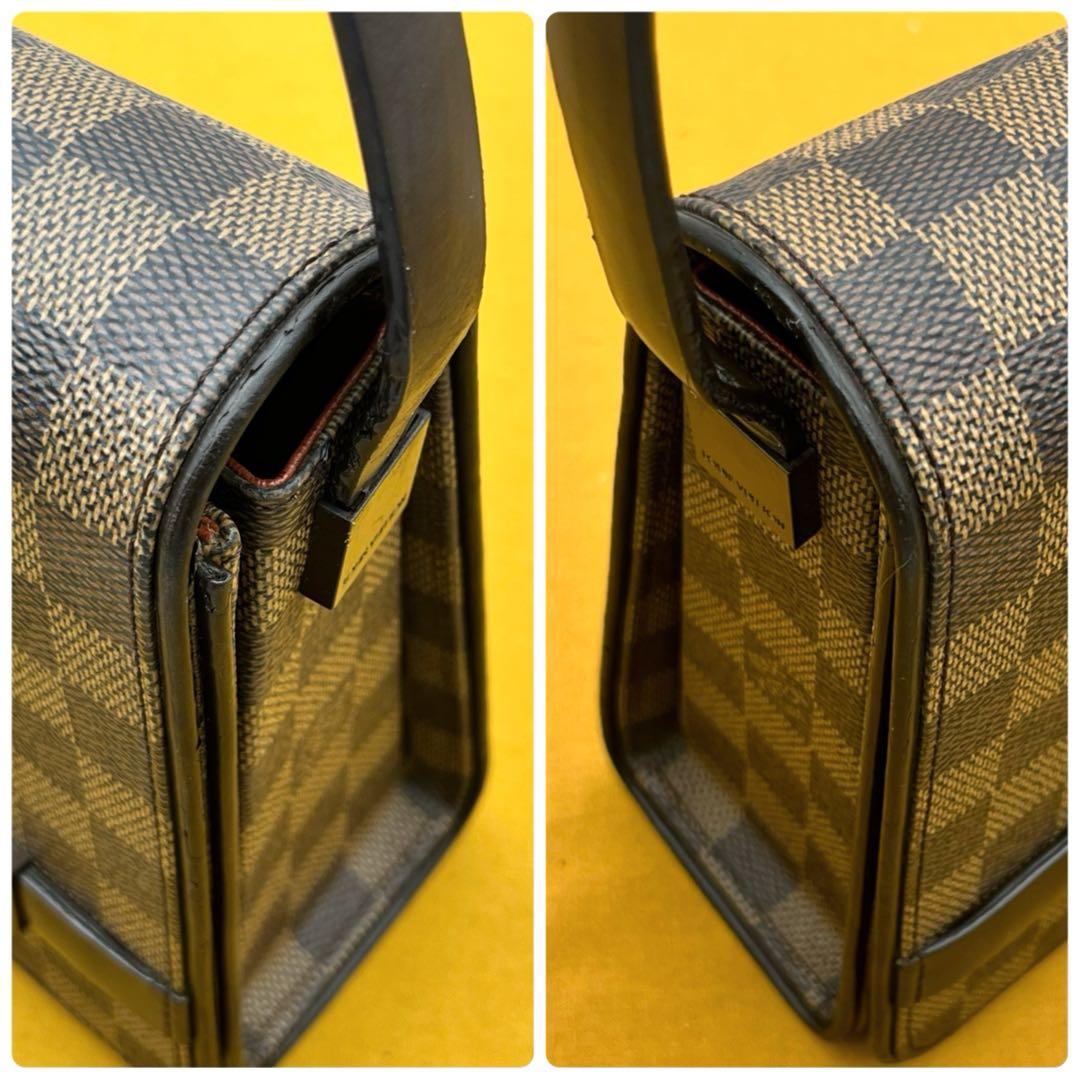 ✨希少✨ルイヴィトン　トライベッカ　ロン　ダミエ　エベヌ　ショルダーバッグ