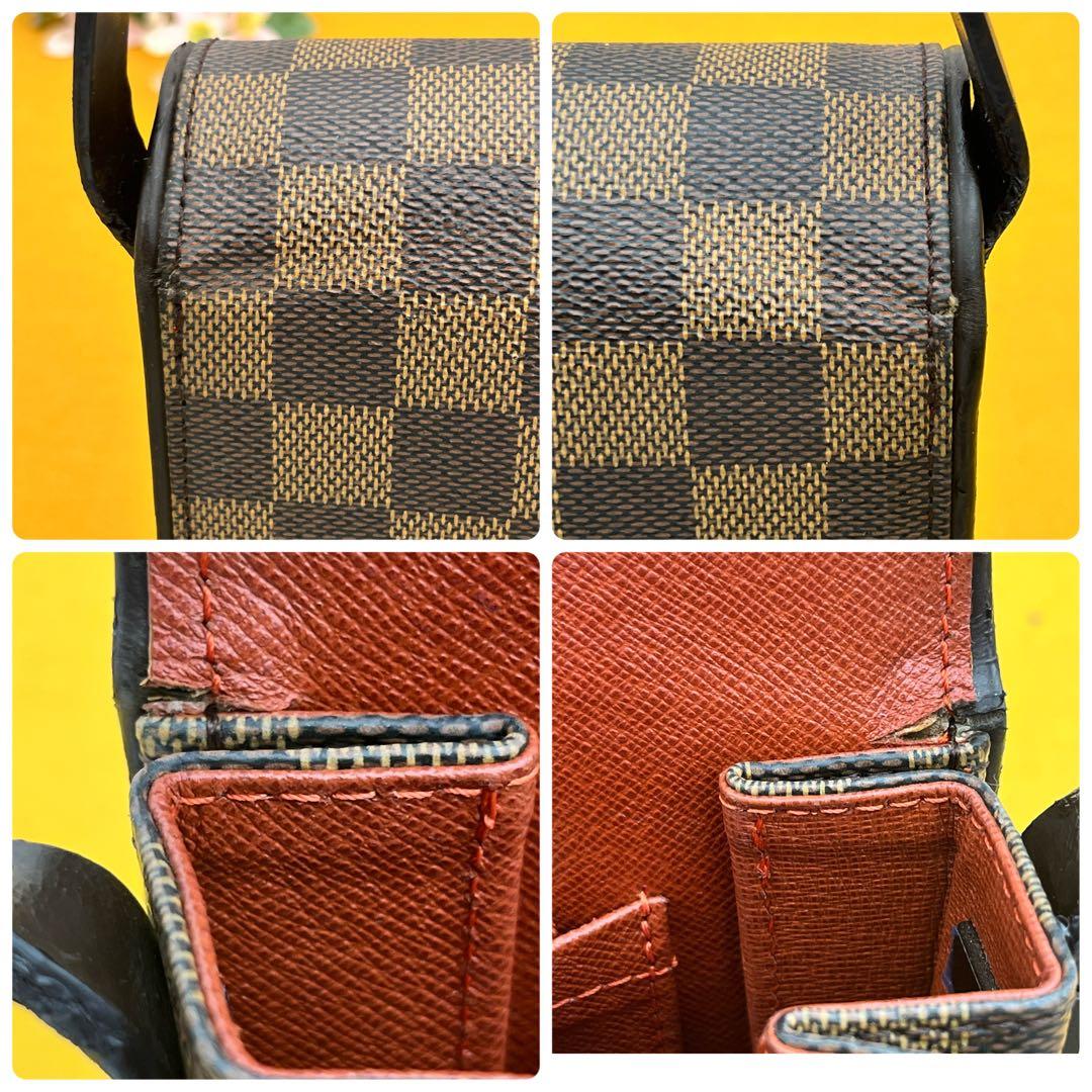 ✨希少✨ルイヴィトン　トライベッカ　ロン　ダミエ　エベヌ　ショルダーバッグ