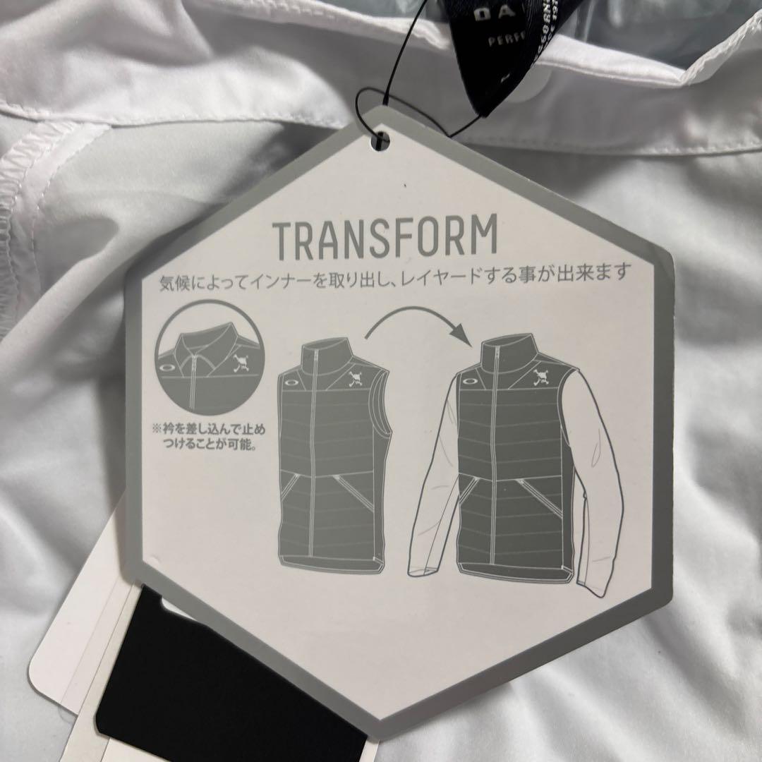 オークリーゴルフ　Skull Transform Down Vest 2WAY