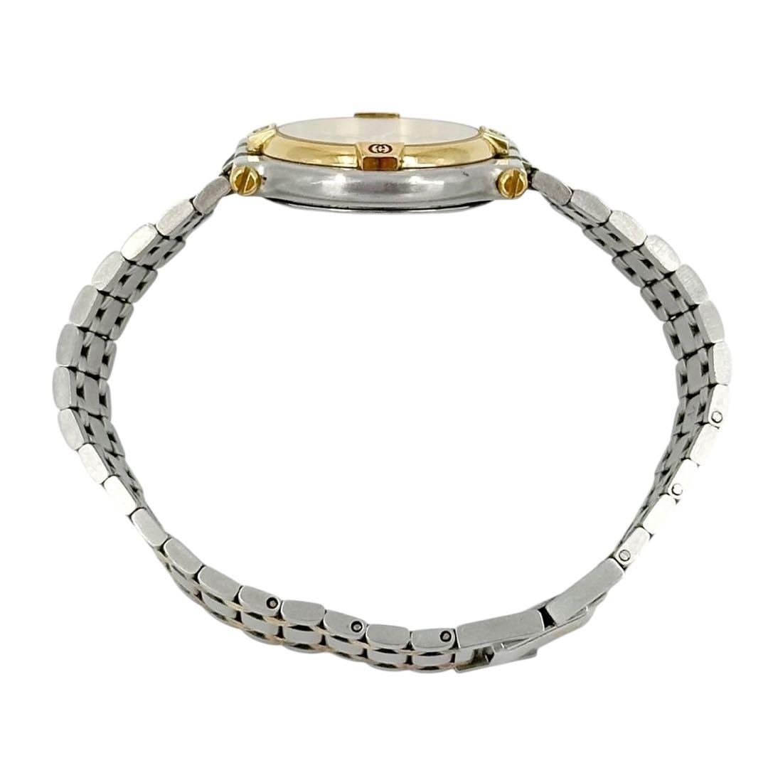 新品電池交換済 GUCCI 腕時計　レディース　9000L デイト　ゴールド