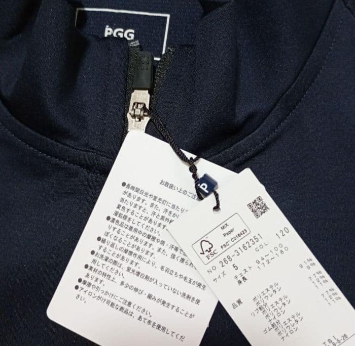新品！パーリーゲイツ　PGGゴルフ ジャケットサイズ5