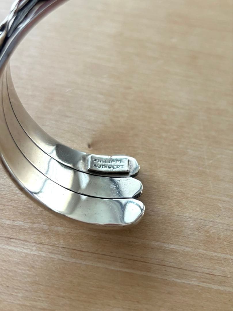 フィリップオーディベールのバングル silver