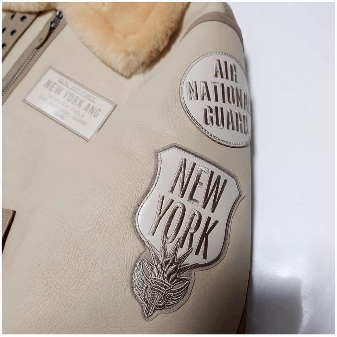 新品 AVIREX USA製 エアナショナルガードB-3フライトジャケット M