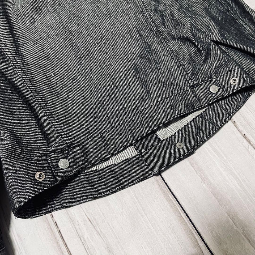 超希少00s日本製リーバイスエンジニアード 先染ブラックセットアップ立体裁断