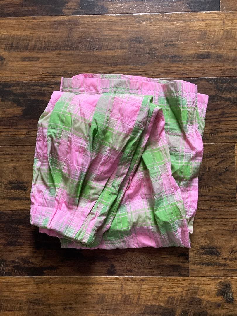 マルチチェックイージーパンツ