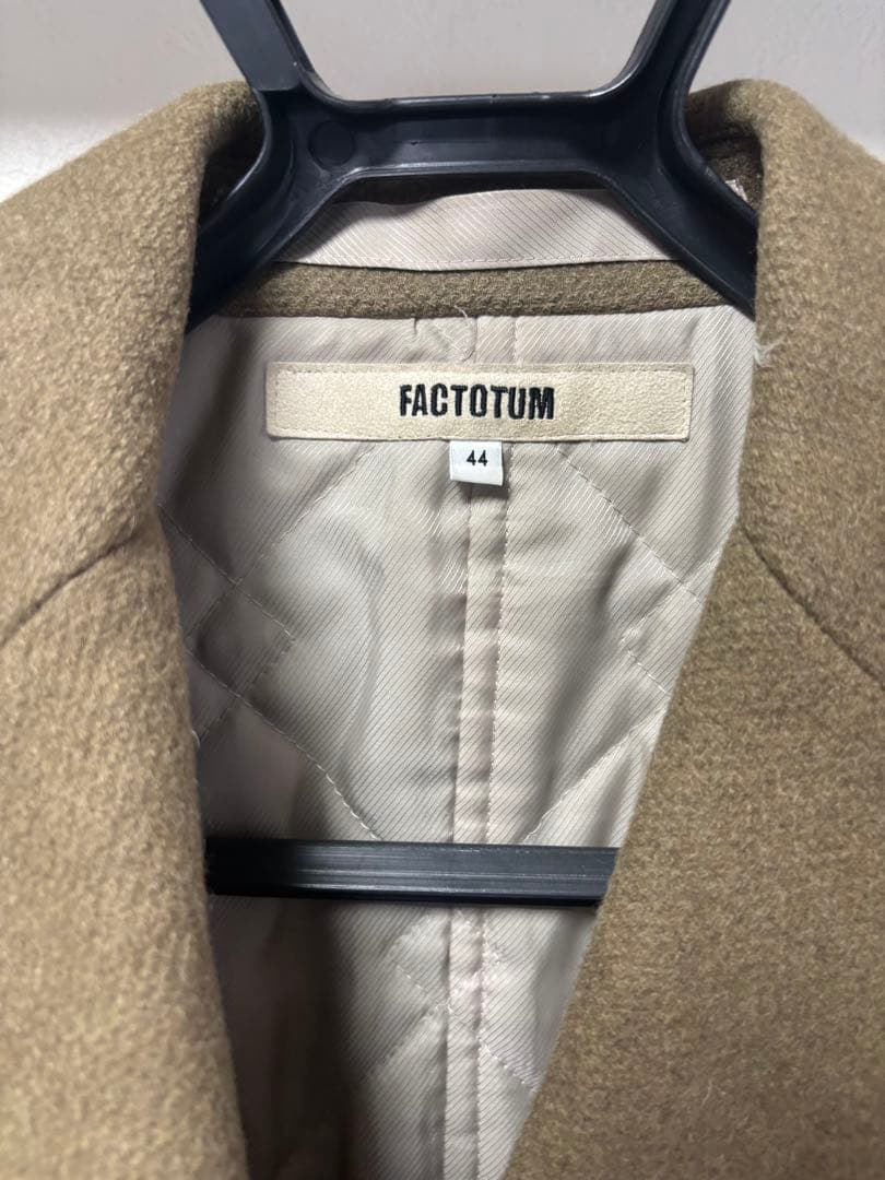 FACTOTUM ファクトタムコート　サイズ44