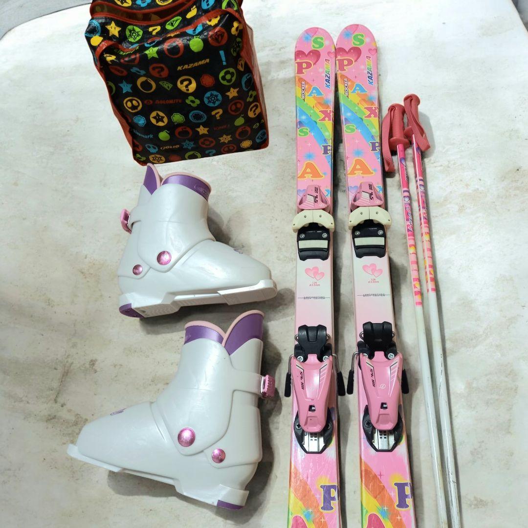 子供用 スキー セット (板 ブーツ ストック)