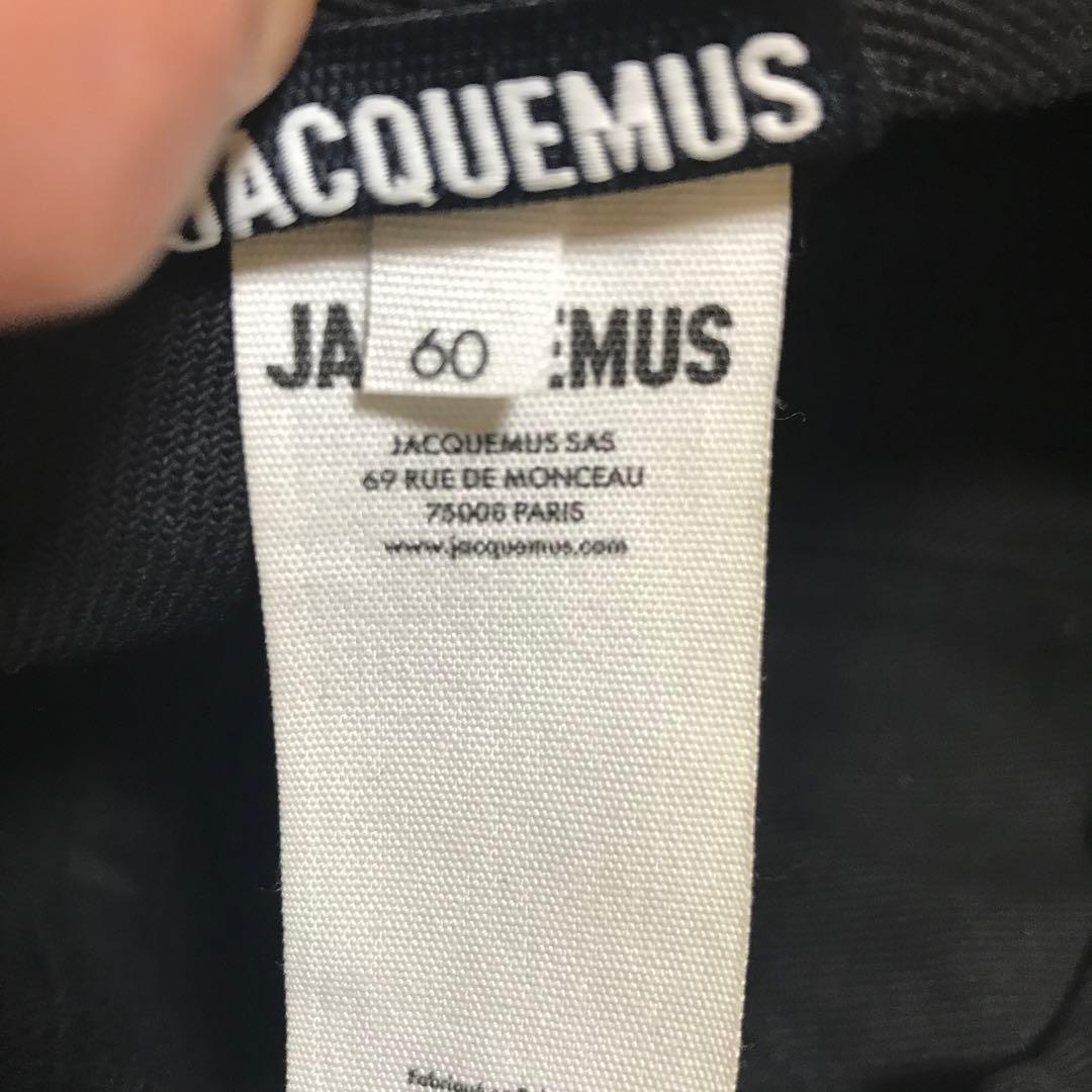 JACQUEMUS ブラック バケットハット サイズ60