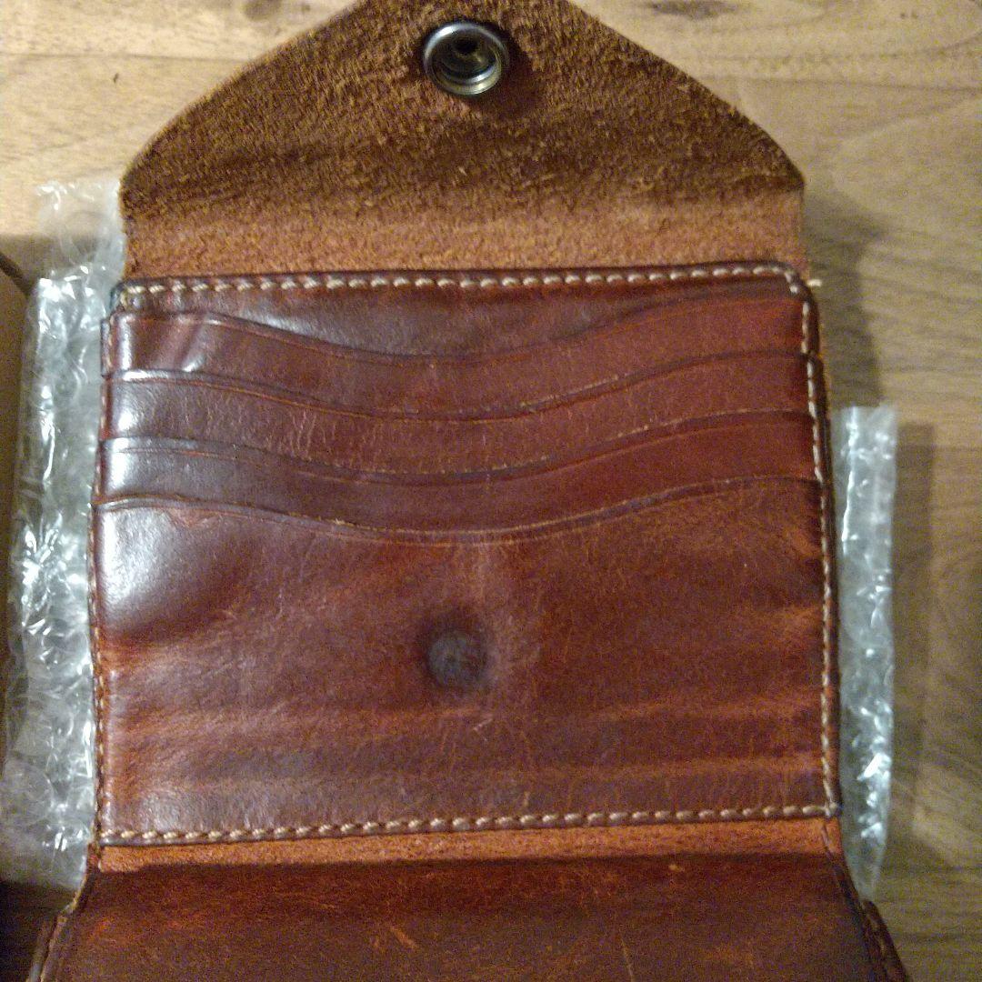 ダブルアールエル　RRL レザー コンチョ ウォレット